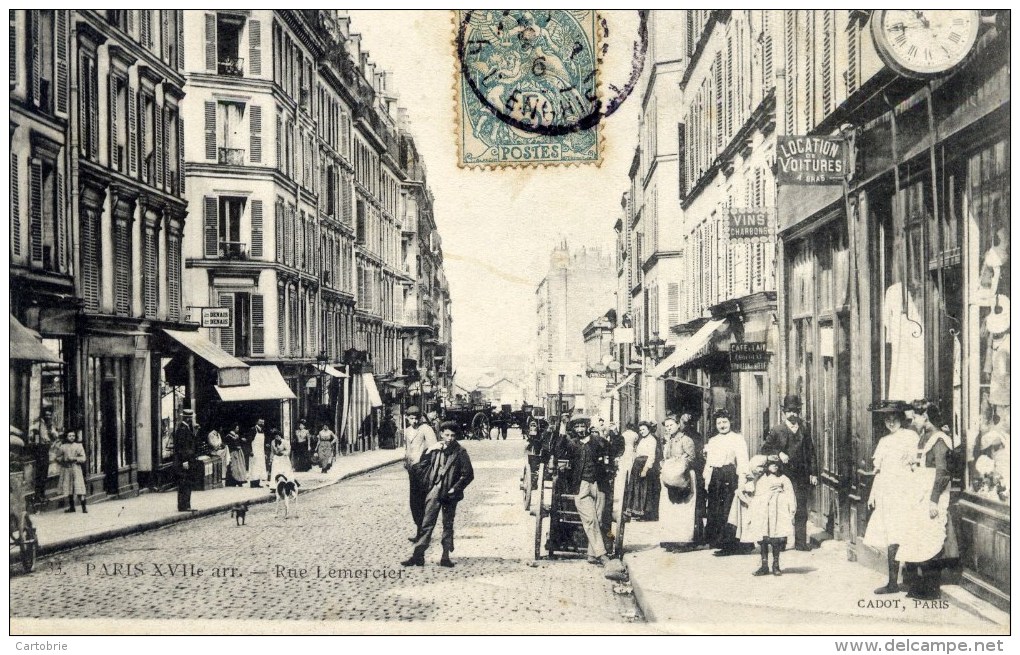 75 - PARIS (17è) - Rue Lemercier - Très Animée - Arrondissement: 17