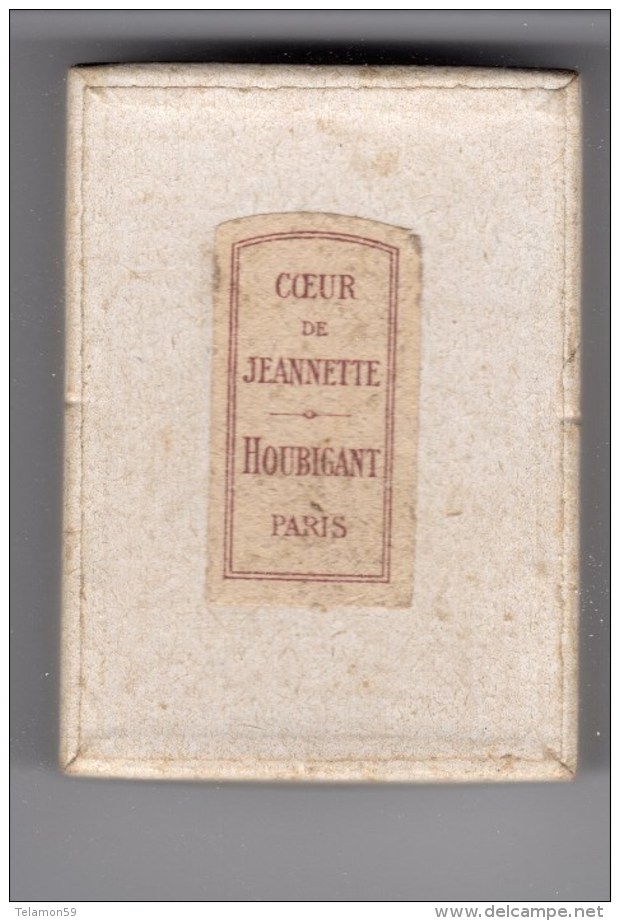 BOITE VIDE COEUR DE JEANNETTE HOUBIGANG PARIS - Produits De Beauté