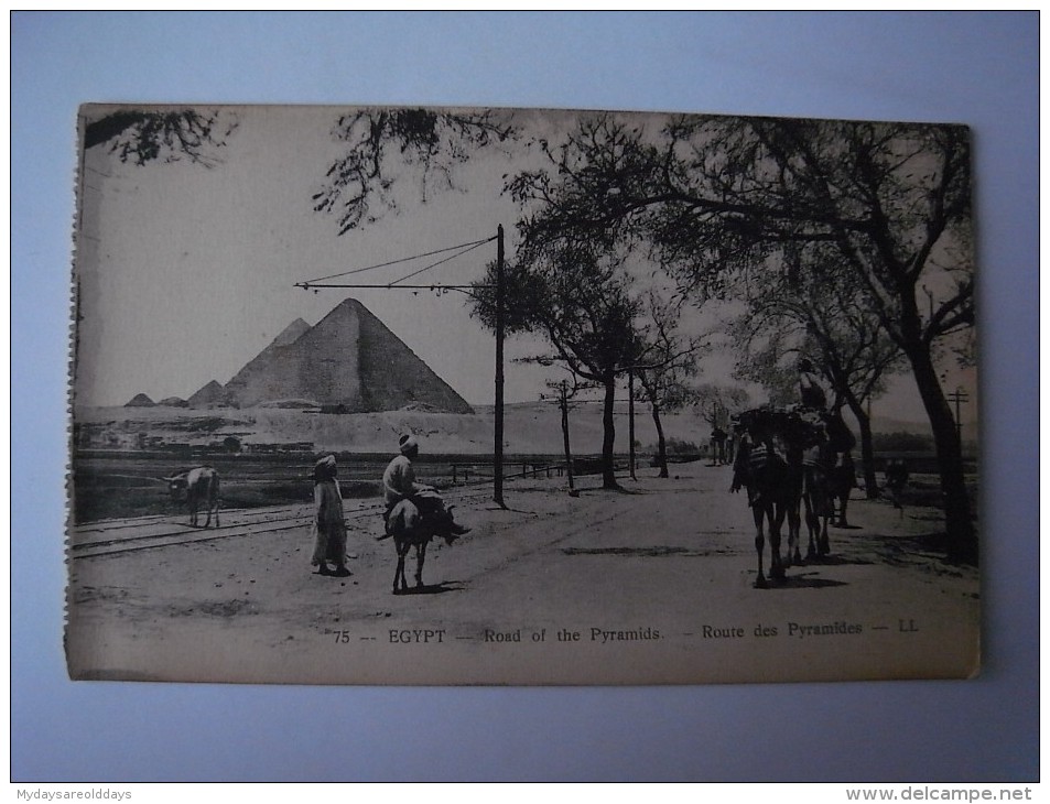 1 Cpa - Egypt - Pyramids (2 Scans) - Pyramiden