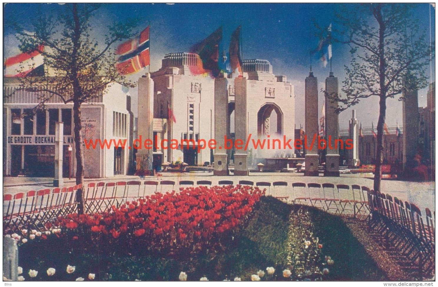Zicht Op De Hoofdingang. Expo 1930 - Antwerpen
