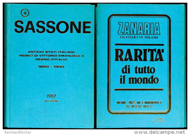 1987: Sassone, Antichi Stati Italiani 1850 - 1900, Gute Erhaltung  1987: Sassone, Antichi Status Italiani 1850... - Autres & Non Classés