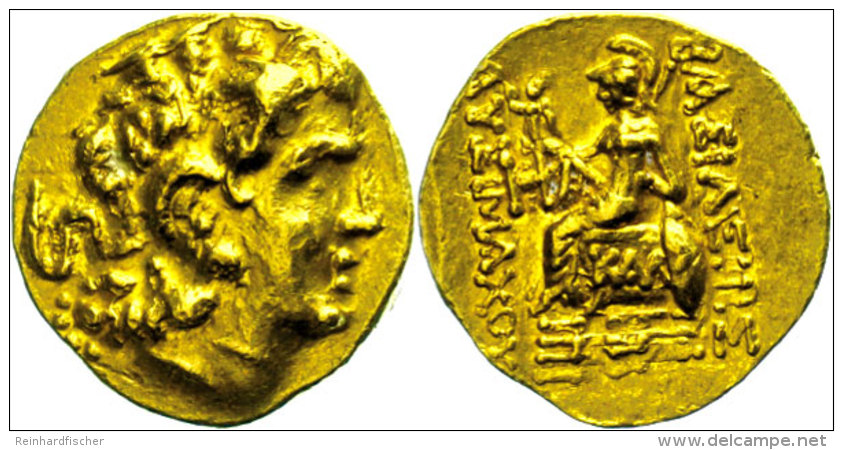 Stater (8,29g), 120-63 V. Chr., Mithradates VI., Geprägt Im Namen Des Lysimachos, Kallatis. Av: Kopf Nach... - Non Classés