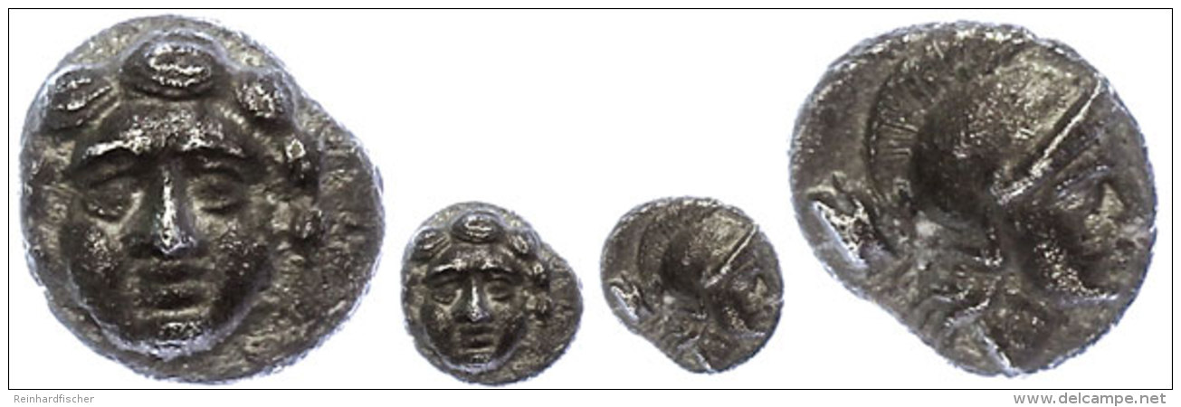 Selge, Obol (0,83g), Ca. 300-190 V. Chr. Av: Gorgoneion. Rev: Athenakopf Nach Rechts, Dahinter Astragalos. SNG Von... - Non Classés