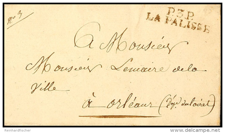 "P.3.P. LA PALISSE", L2 Klar Auf Frankobrief Mit Inhalt Nach Orleans, 1813  BFP. 3. P. LA PALISSE, Two-line... - Autres & Non Classés