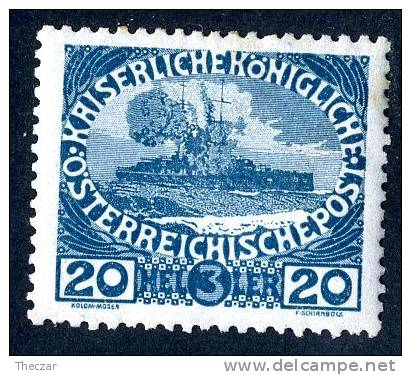 1489  Austria  1915   Mi.#183  (*) - Neufs