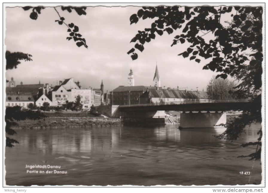 Ingolstadt - S/w Partie An Der Donau - Ingolstadt