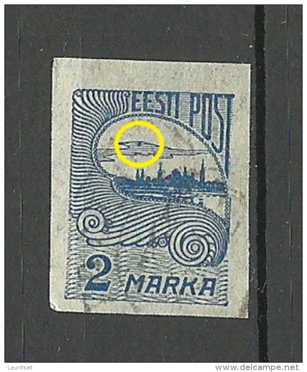 ESTLAND ESTONIA 1920 Michel 17 + ERROR O - Estland