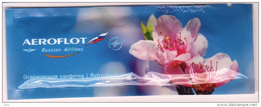 Russia 2015  Aeroflot Russian Airlines - Tovaglioli Bar-caffè-ristoranti