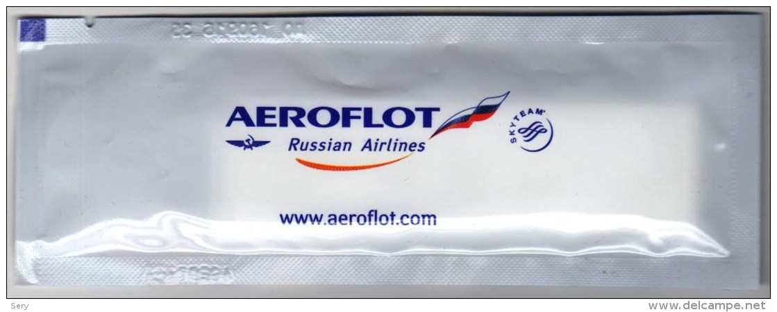 Russia 2015  Aeroflot Russian Airlines - Tovaglioli Bar-caffè-ristoranti