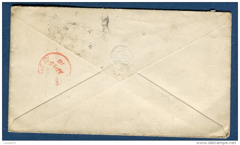 Grande Bretagne, Enveloppe De Londres Pour Londres En 1878   Réf. 767 - Brieven En Documenten