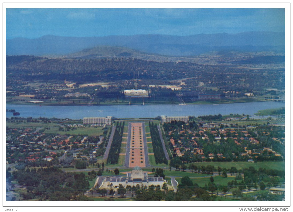 (566) Australia - ACT - War Memorial And ANZAC Avenue + Old Parliament House - Canberra (ACT)