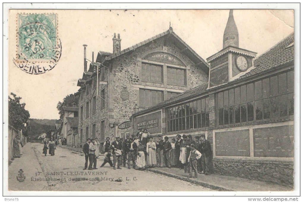 95 - SAINT-LEU-TAVERNY - Etablissement De La Source Méry - CLC 17 - 1905 - Saint Leu La Foret