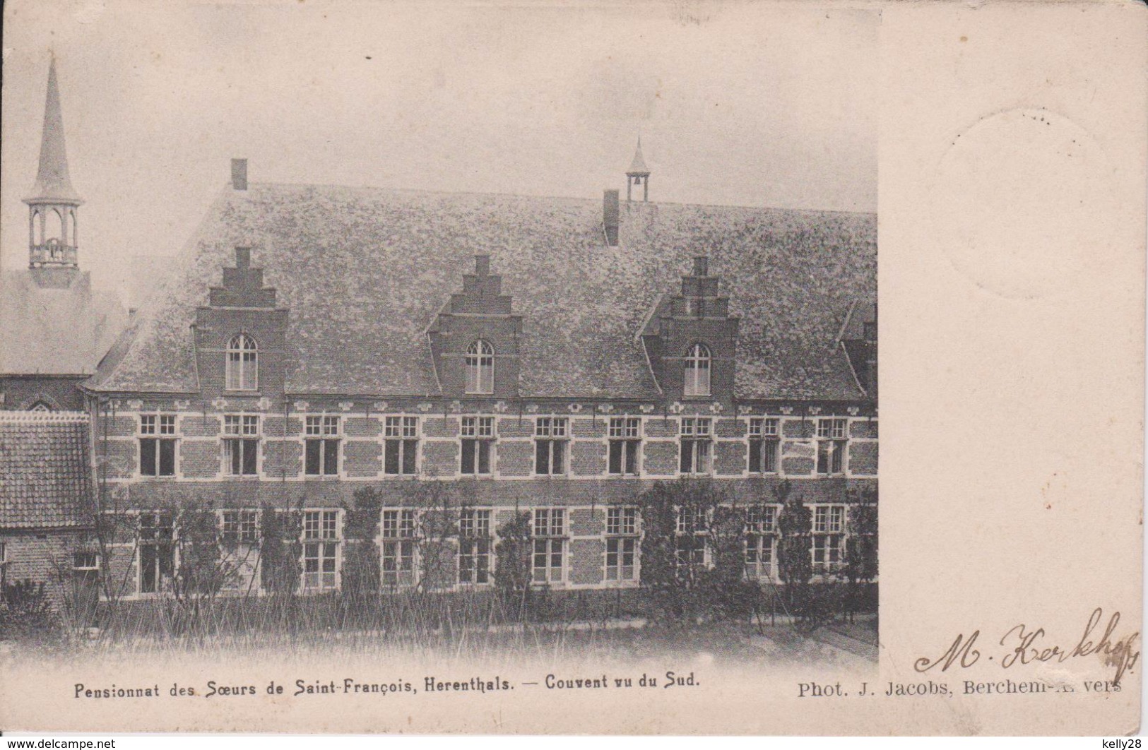 Pensionnat Des Soeurs De Saint-François, Herenthals. Couvent Vu Du Sud. (Herentals, Pensionaat) - Herentals