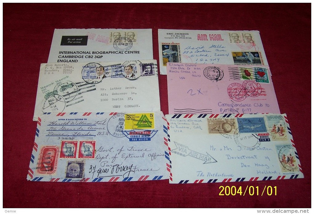 LOT DE  LETTRES DES USA    DESTINATION DIVERSE  )) LOT 14 - Autres - Amérique