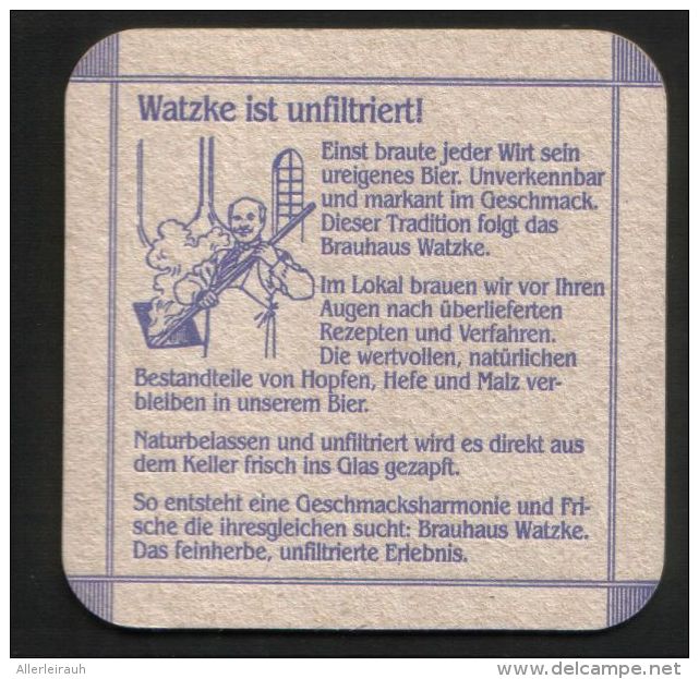 BIERDECKEL / BEER MAT / SOUS-BOCK : Watzke - Sous-bocks