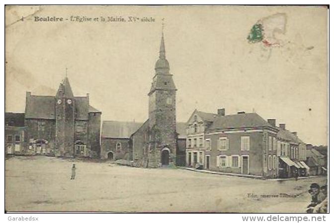 CPA De BOULOIRE - L'Eglise Et La Mairie (Edit. Loissin). - Bouloire