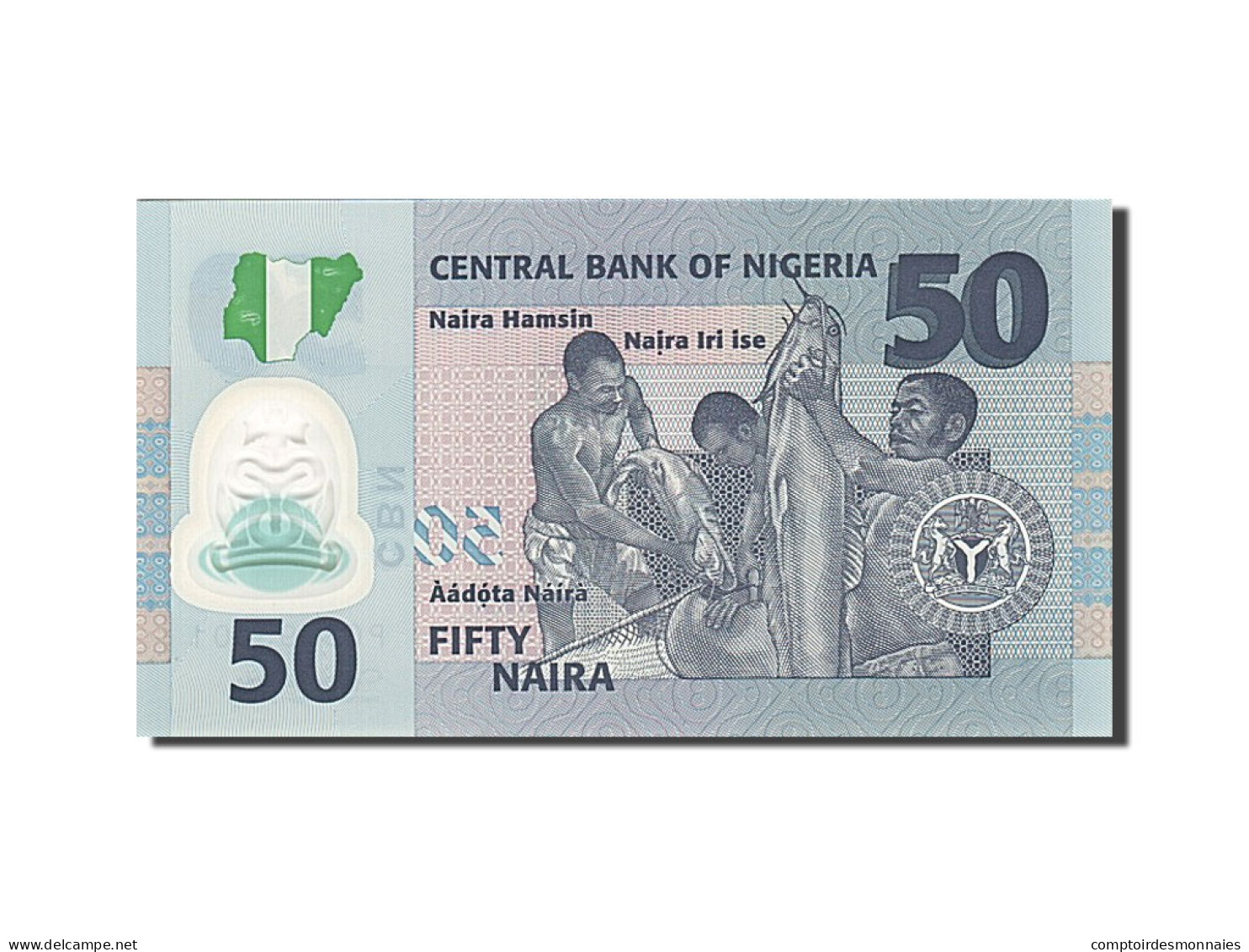 Billet, Nigéria, 50 Naira, 2010, 2010, KM:37, NEUF - Nigeria