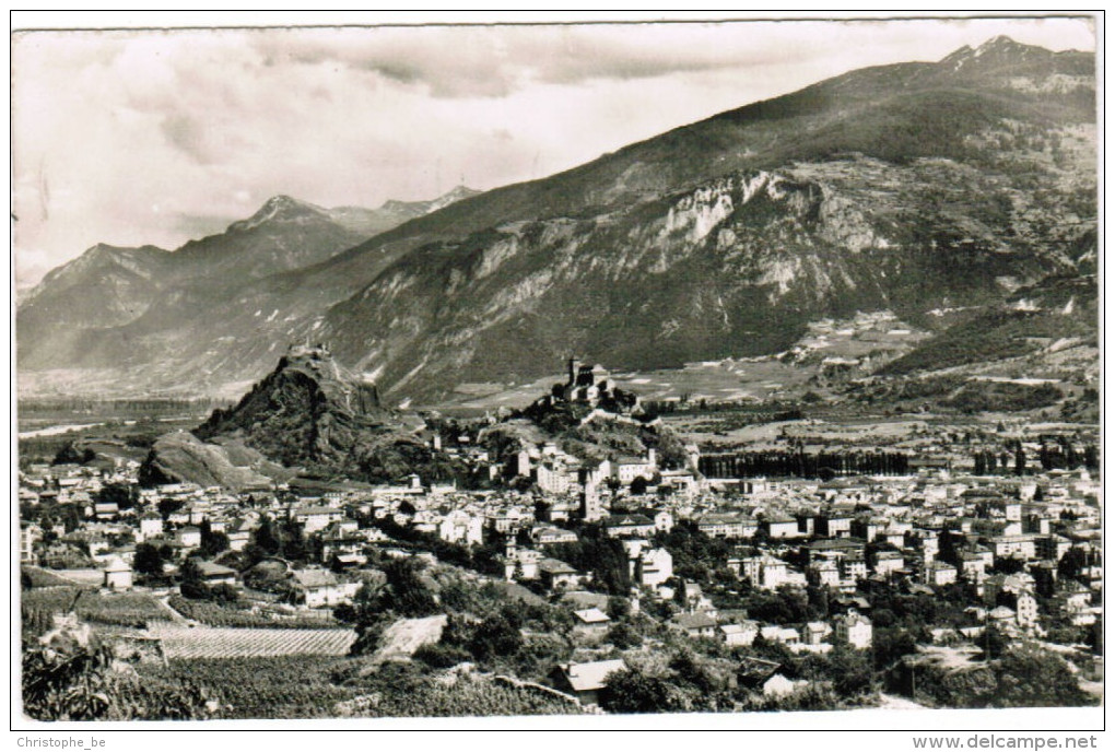 CPA Sion, Vue Générale (pk27975) - Sion