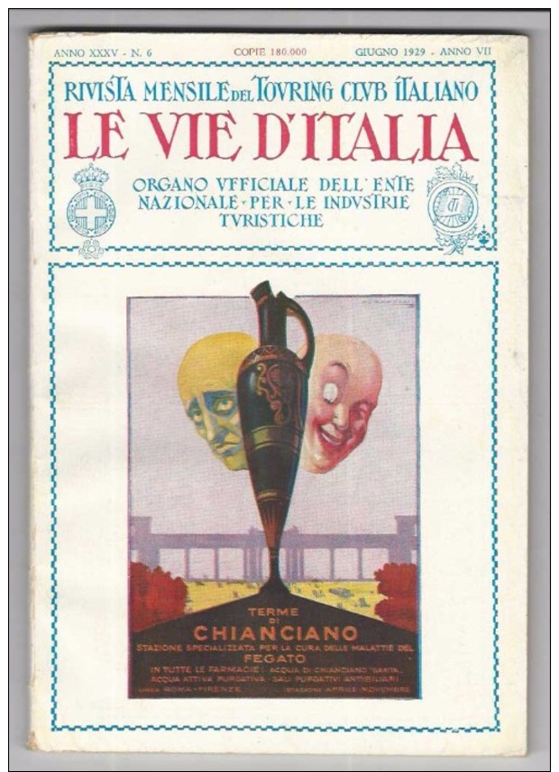 1929 TERME DI CHIANCIANO FIUGGI ROSIGNANO MARITTIMO Castiglioncello MURGE Fasano Ostuni Alberobello MONTE ACUTO DELLE AL - Vor 1900