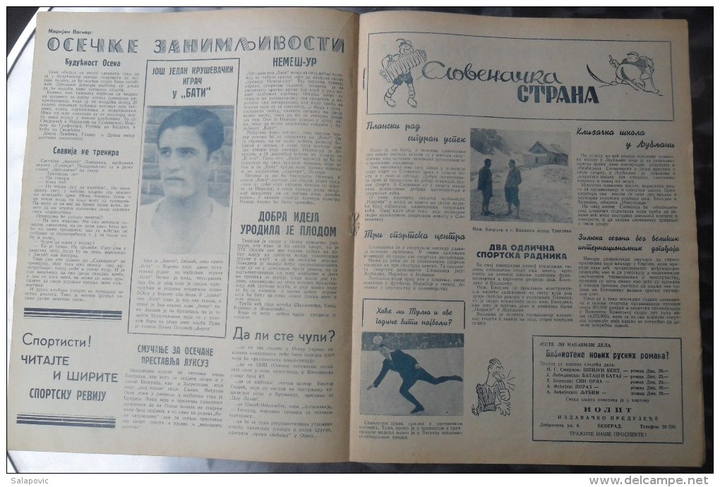 SPORTSKA REVIJA  BR.2, 1940  KRALJEVINA JUGOSLAVIJA, NOGOMET, FOOTBALL - Bücher