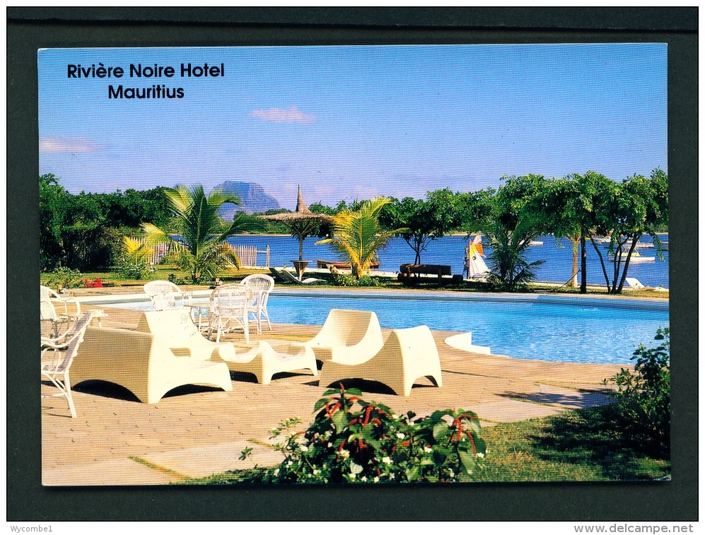 MAURITIUS  -  Riviere Noire Hotel  Unused Postcard - Mauritius