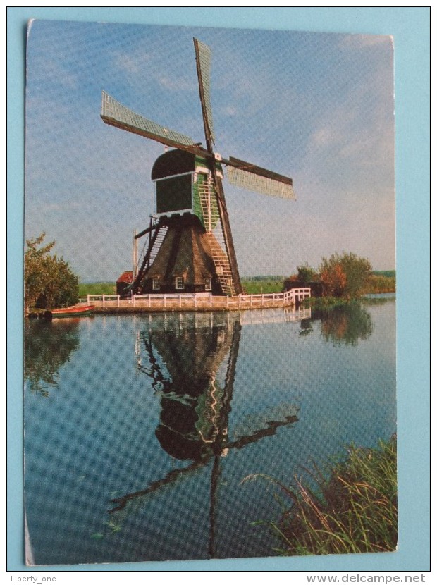 GROOT AMMERS ( Peilmolen - Waterwipmolen ) Anno 19?? ( Zie Foto Voor Details ) !! - Schoonhoven