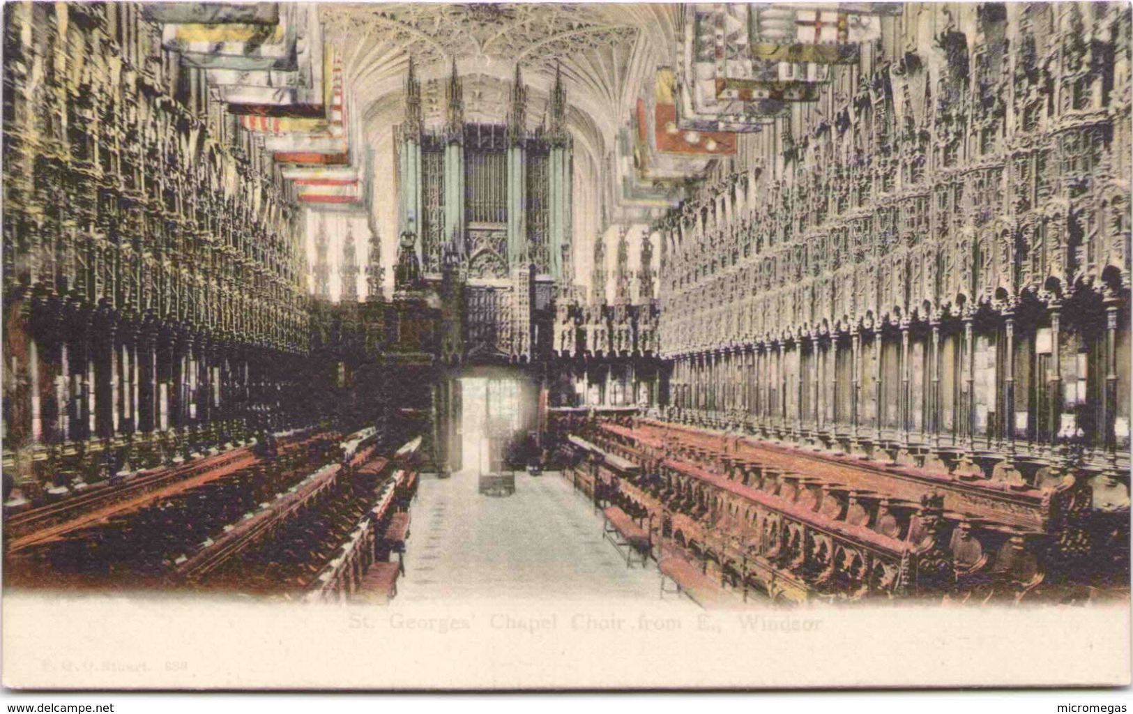 St George's Chapel Choir, From E., Windsor - Windsor