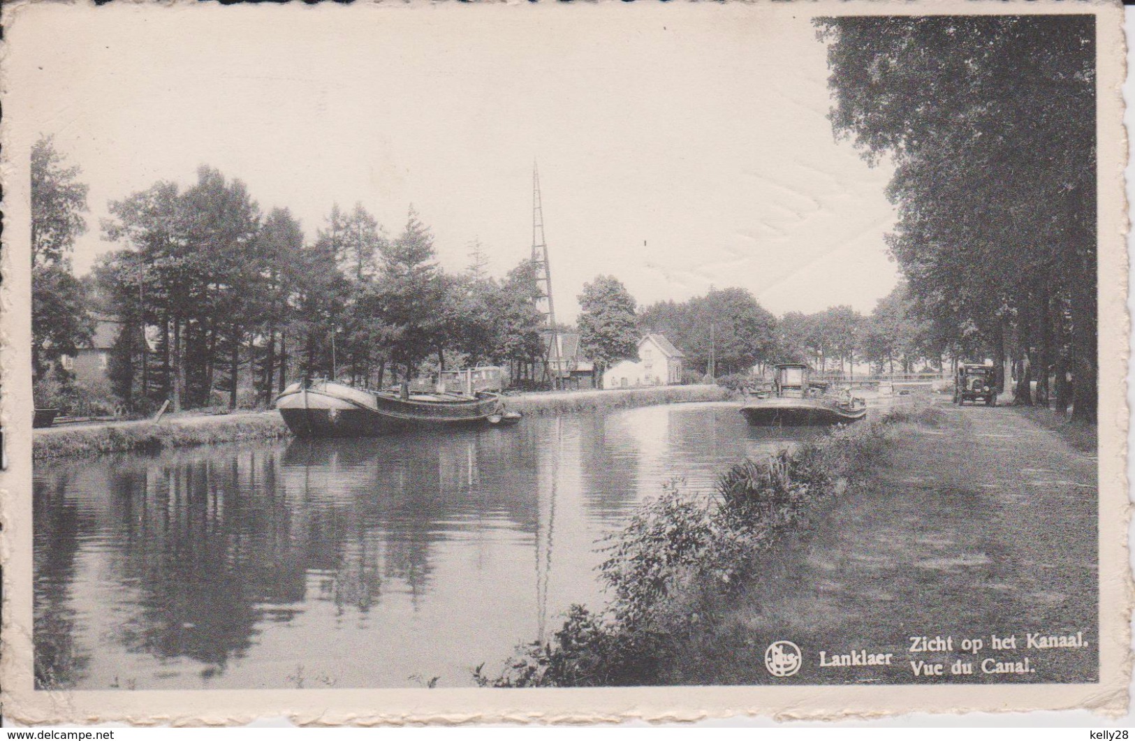 Lanklaer. Zicht Op Het Kanaal. Vue Du Canal. (Lanklaar) - Dilsen-Stokkem