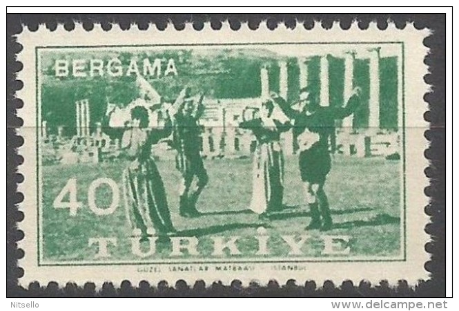 LOTE 1360  ///  TURQUIA   1957   MICHEL 1519  ** MNH - Unused Stamps