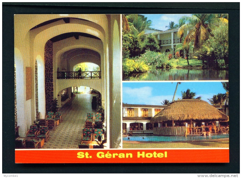 MAURITIUS  -  St Geran Hotel  Multi View  Unused Postcard - Mauritius