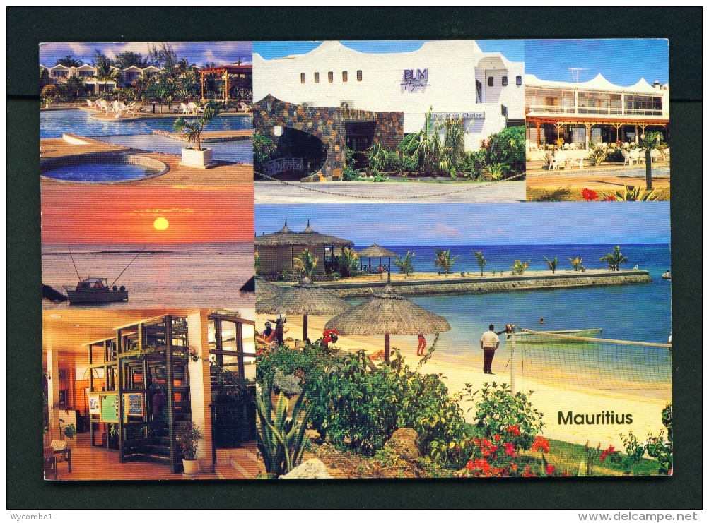 MAURITIUS  -  Mon Choisy Hotel  Multi View  Unused Postcard - Mauritius