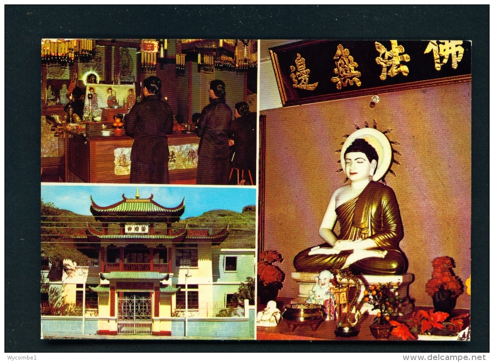 MAURITIUS  -  Chinese Pagoda  Multi View  Unused Postcard - Mauricio