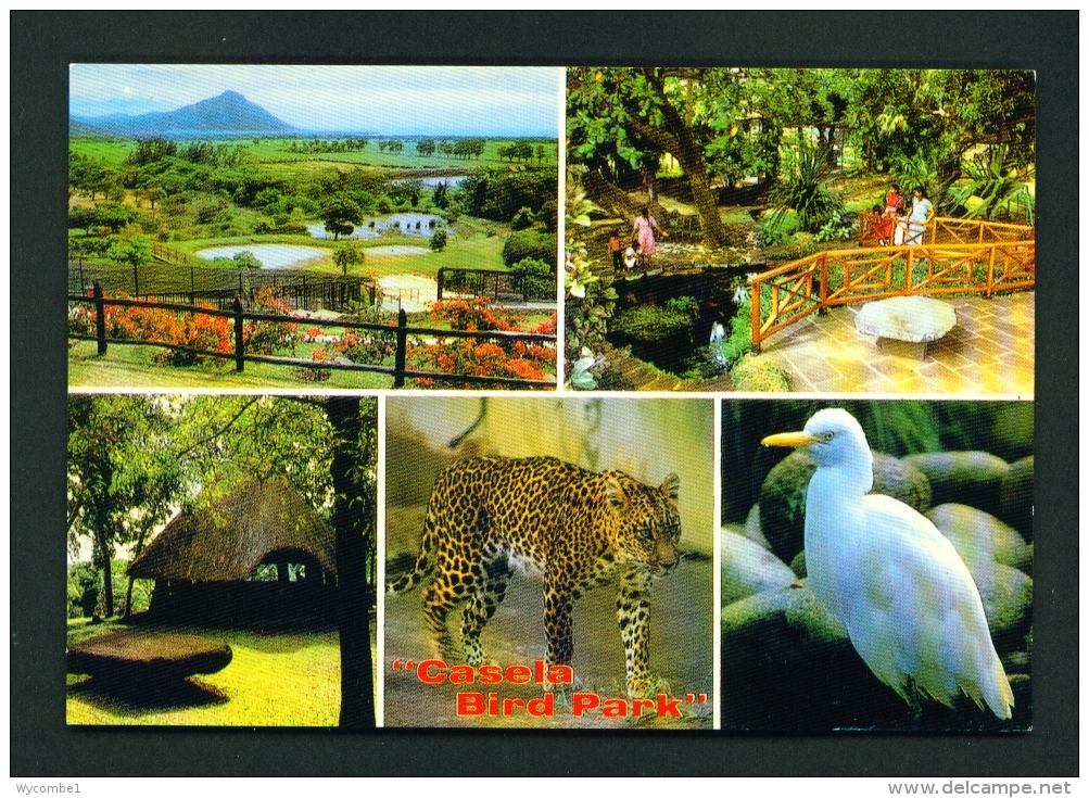 MAURITIUS  -  Casela Bird Park  Multi View  Unused Postcard - Mauritius