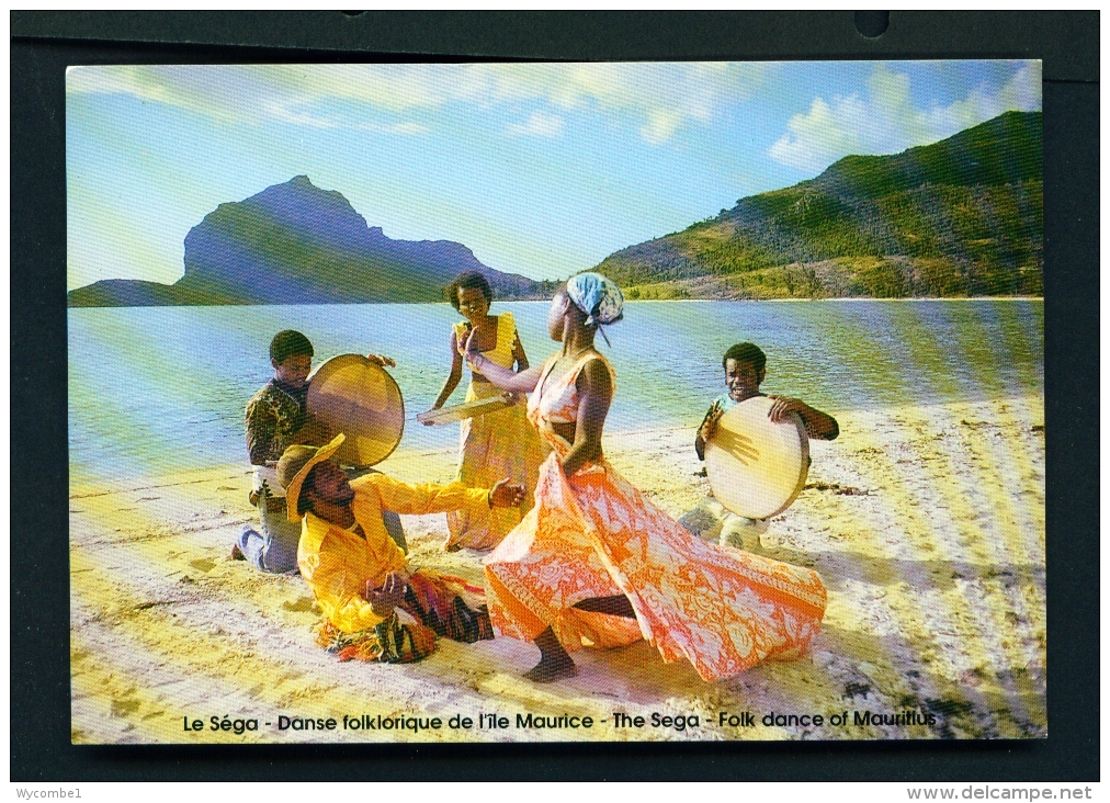 MAURITIUS  -  Sega Folk Dance  Unused Postcard - Mauritius