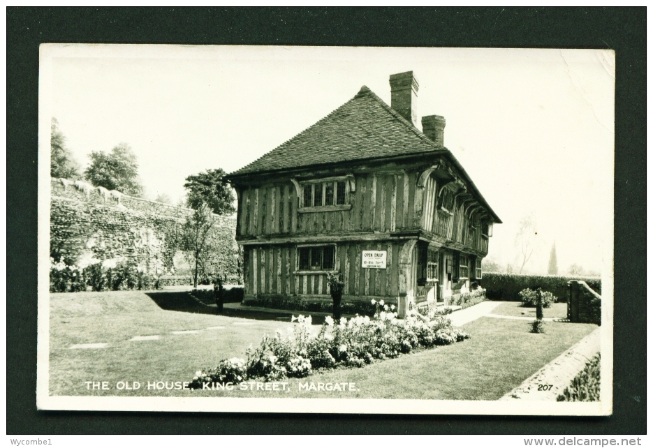 ENGLAND  -  Margate  King Street  The Old House  Unused Vintage Postcard - Margate