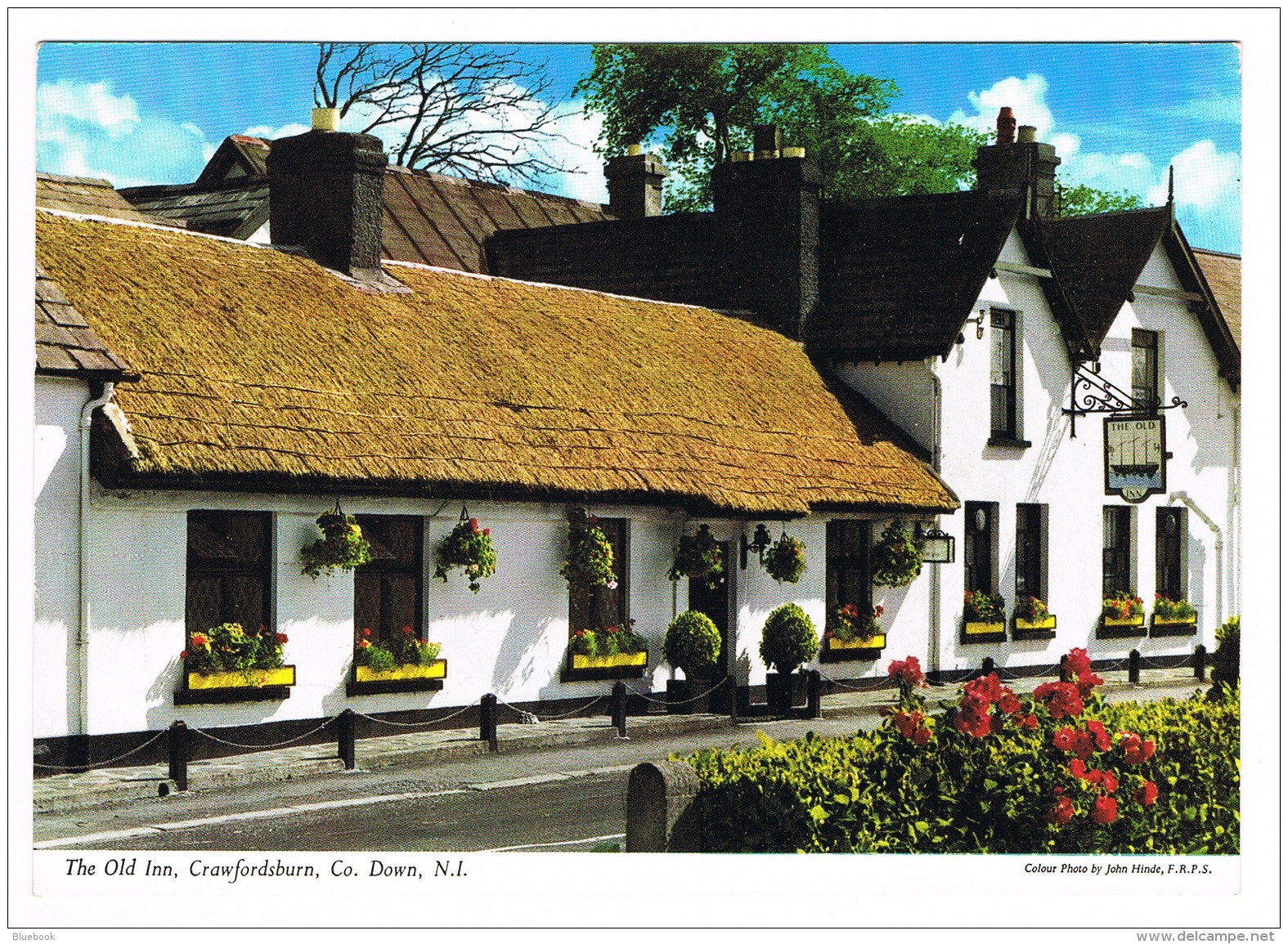 RB 1094 - John Hinde Postcard - The Old Inn Crawfordsburn - County Down Ireland - Down