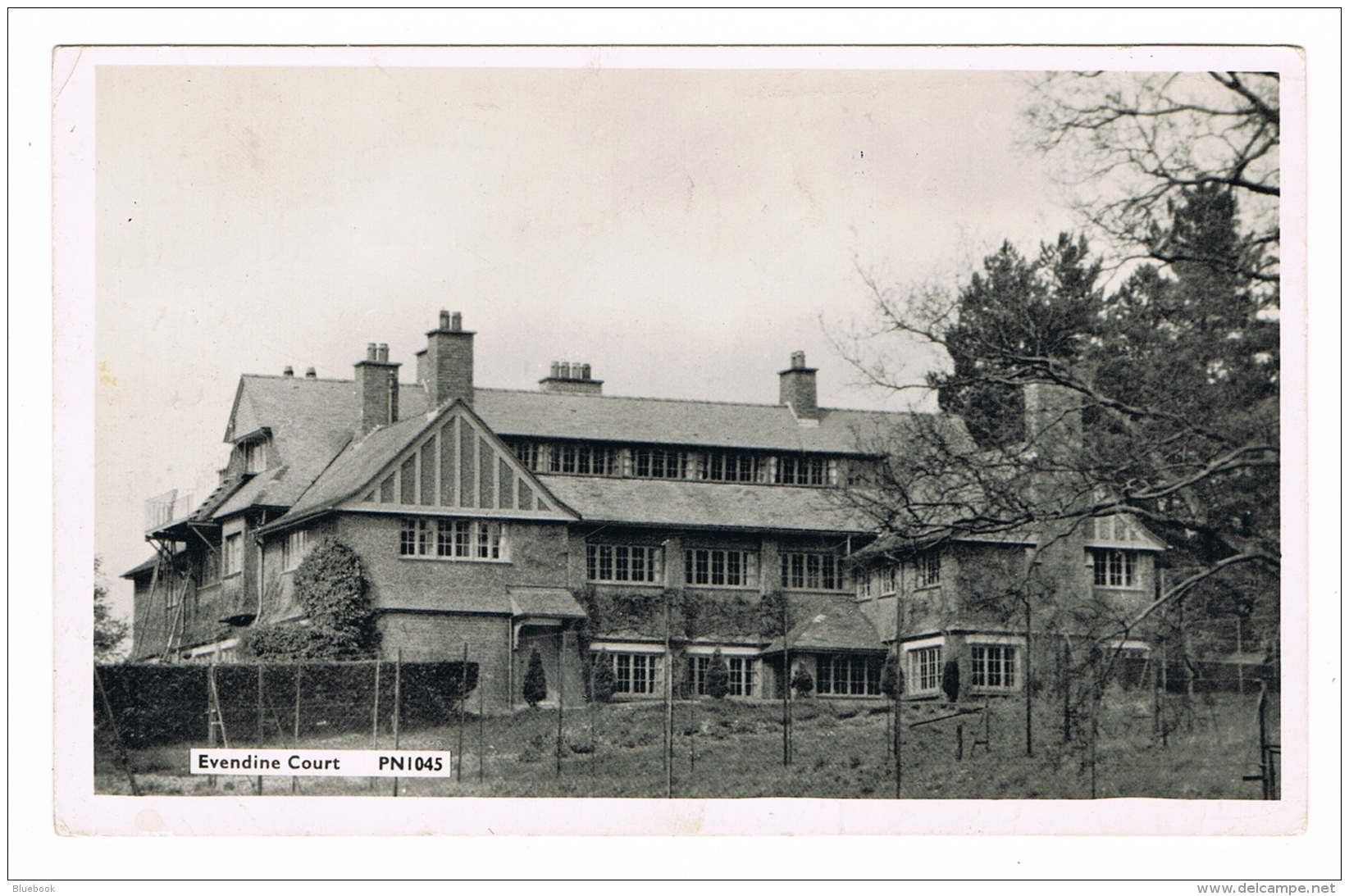 RB 1095 - Real Photo Postcard - Evendine Court Colwell Herefordshire - Herefordshire