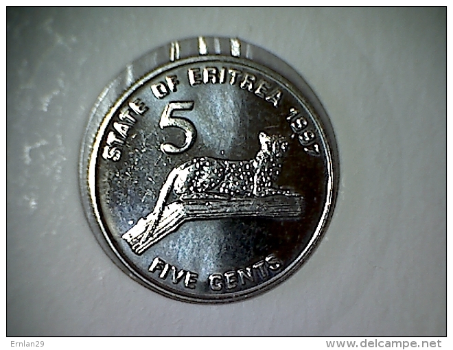 Eritrea 5 Cents 1997 TTB - UNC - Eritrea