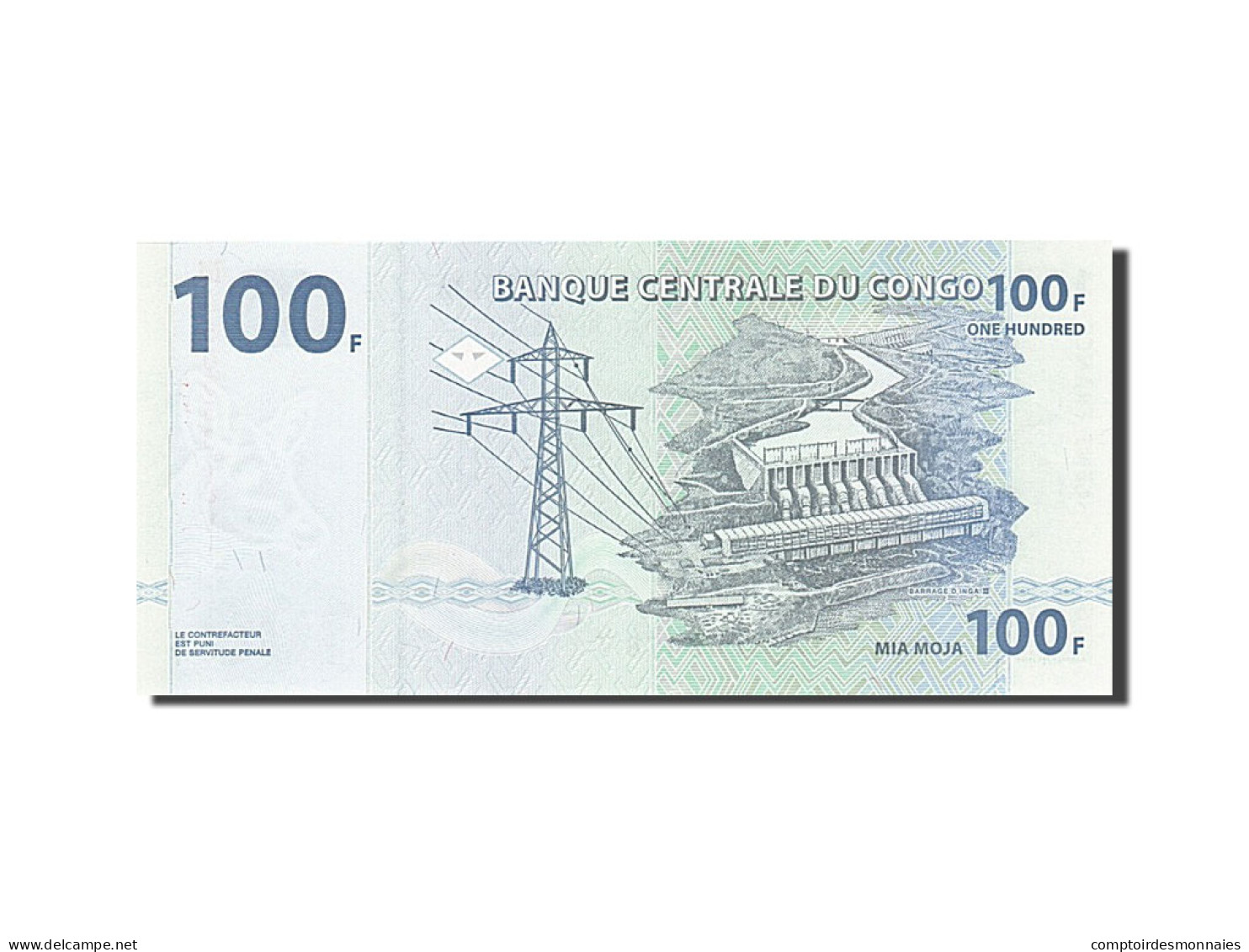 Billet, Congo Democratic Republic, 100 Francs, 2007, 2007-07-31, KM:98a, NEUF - Democratic Republic Of The Congo & Zaire