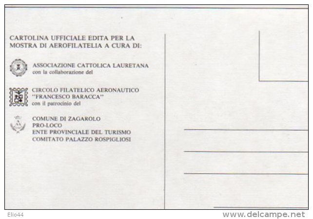 ZAGAROLO (Roma) - 1986 - IV° Edizione Della Settimana Azzurra - - 1946-....: Moderne