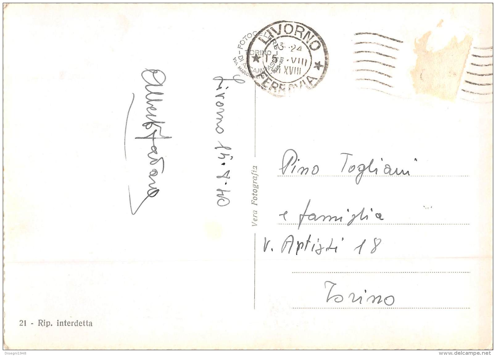 05354 "REGIO ESPLORATORTE MALOCELLO" ANIMATA. CART. POST. ORIG. SPEDITA 1940. - Oorlog