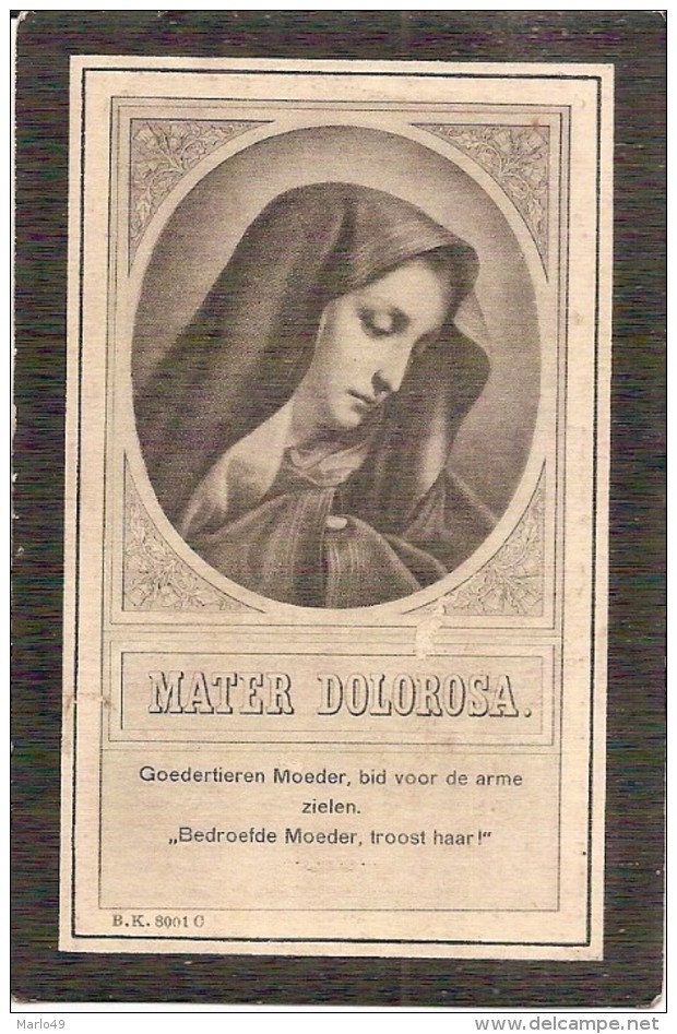 DP. ALPHONSIUS VAN HIMME - ° WACHTEBEKE 1861 - + SELZAETE 1921 - Religione & Esoterismo