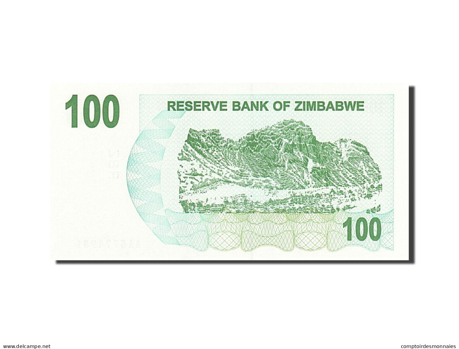 Billet, Zimbabwe, 100 Dollars, 2006-2008, 2006-08-01, KM:42, NEUF - Zimbabwe