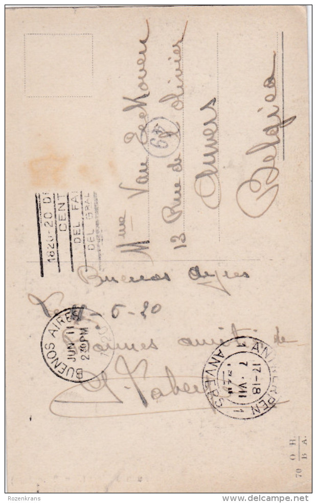 1920 Postcard Argentina Argentinie Buenos Aires Caja Internacional - Argentinien