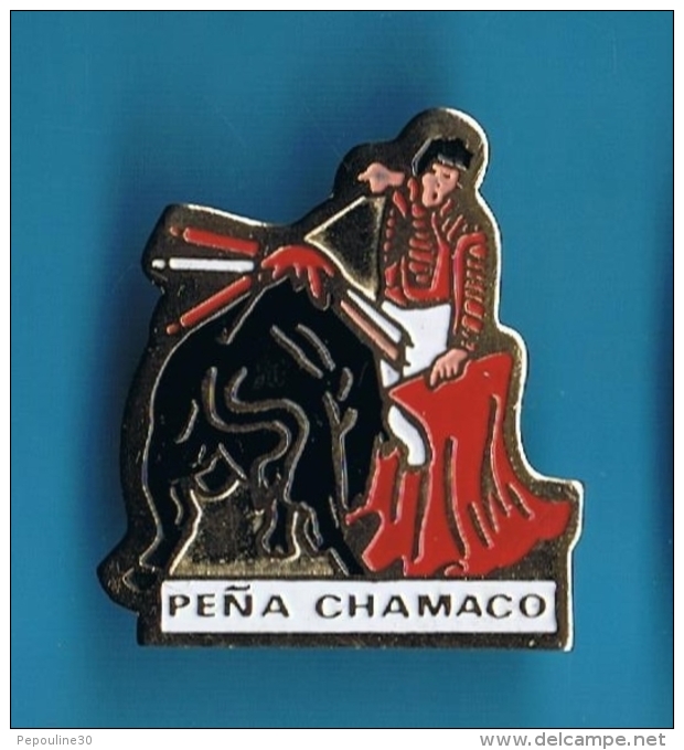 PIN&acute;S //  **  PEÑA CHAMACO ** - Stierkampf