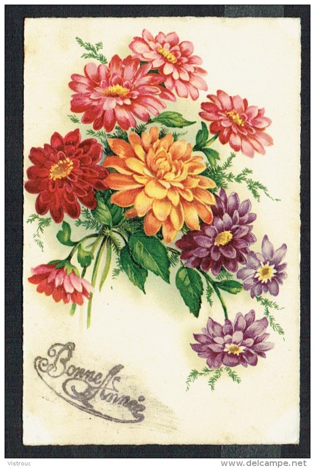 BONNE ANNEE - Fleurs - Circulé - Circulated - Gelaufen - 1940. - New Year