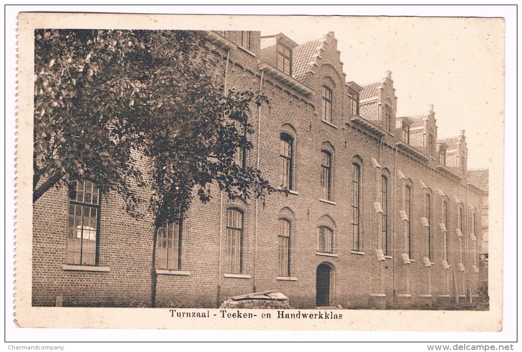 Sint Jozefsgesticht - Normaalschool, Thorhout, Turnzaal - Teeken- En Handwerkklas, Circulée - 2 Scans - Torhout