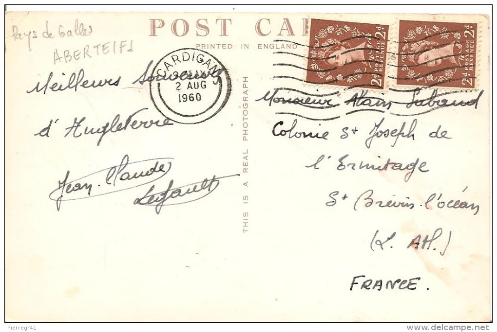 CPA-1960-ROYAUME UNI-PAYS DE GALLES-CARDIGAN-MULTIVUES-TBE - Cardiganshire