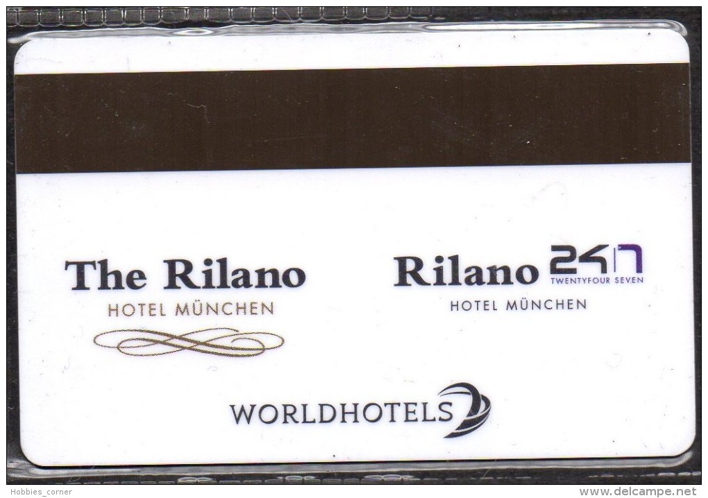 HC - ALEMANIA - München - RILANO RESORTS & HOTELS KEY CARD - Hotel Keycards