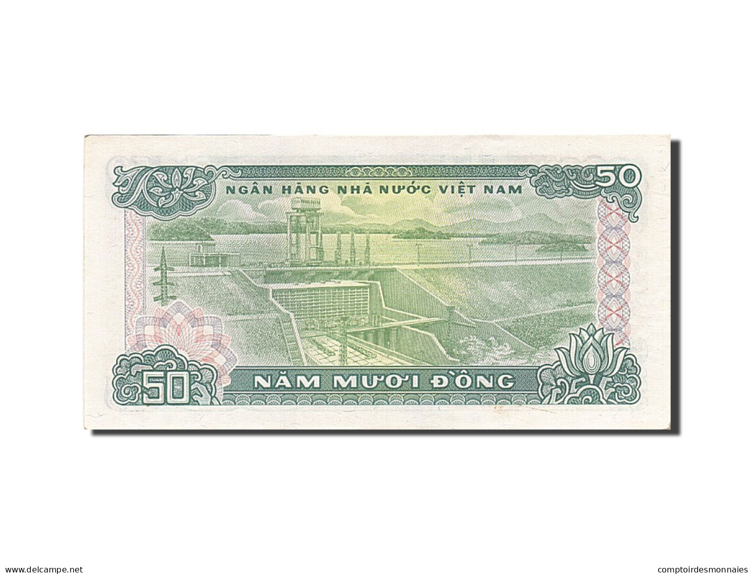 Billet, Viet Nam, 50 D<ox>ng, 1985, 1985, KM:96a, SUP - Vietnam